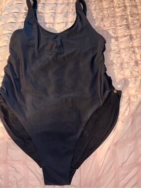 No Boundaries Navy One-Piece Swimsuit for Kids